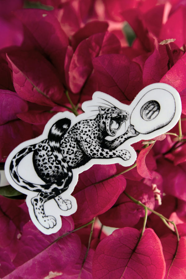 Jaguar sticker